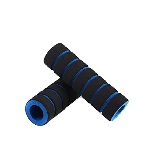 Christmas Hot Sale!!!Kacowpper Bike Handlebar Grips 1pair Racing Bicycle Motorcycle Handle Bar Foam Sponge Grip Cover Non-Slip Handle Grip
