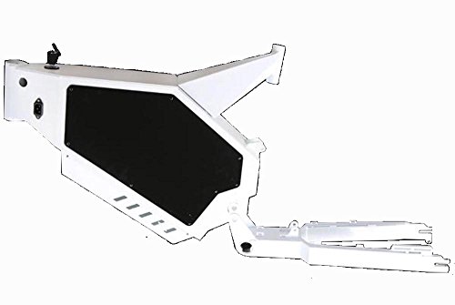 E Bike Frame Bicycle Frame Steel for Stealth Bomber Electric Bike -2016 New! (White)