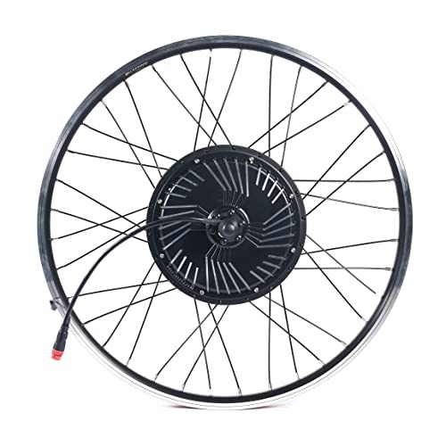 EBIKELING Waterproof Ebike Conversion Kit for Electric Bike 26" Front or Rear Wheel Electric Bicycle Hub Motor Built-in 1500W 1200W 750W 500W Electric Bike Controller Conversion Kit