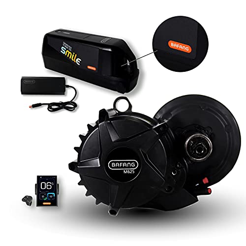 Newest Bafang 50.4V M625 1000W 750W M325 500W Mid Drive Electric Bike Motor Ebike Conversion Kit Mid Drive Motor with 50.4V 19Ah Battery and LCD DP C181.CAN Display for Mountain Bicycle Road Bicycles Commuter Bikes