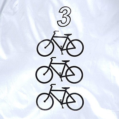 Outdoor Double Dual Two Bike Cover for Bikes