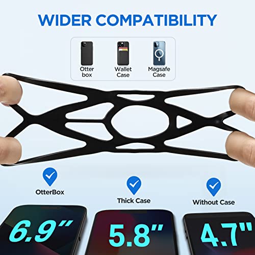 Bike Mount, IPOW Universal Cell Phone Bicycle Rack Handlebar & Motorcycle Holder Cradle Compatible with iPhone 11 Pro Max/X/XR/XS MAX/8/7 Plus,Samsung Galaxy S10/S10e/S9, Nexus,HTC,LG,BlackBerry
