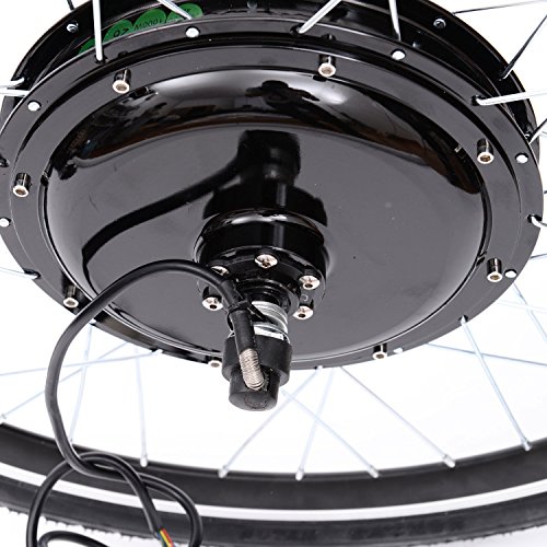 Aosom 26" Rear Wheel 48V 1000W Electric Battery Powered Bicycle Motor Conversion Kit