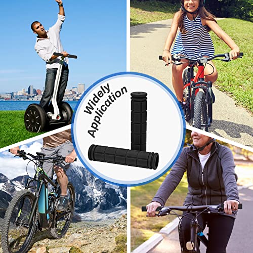 Coolrunner Bicycle Handle Bar Mushroom Grips BMX for Boys and Girls Bikes (Black)