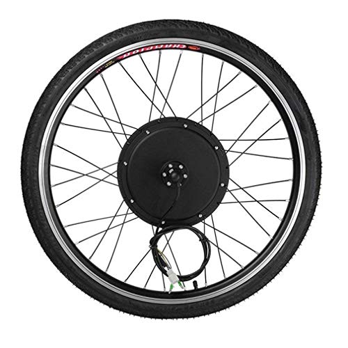 48V 1000W Electric E Bike Brushless Front Hub Motor Ebike Conversion Conversion Kit 26" Front Wheel Motor Bicycle Hub