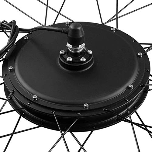 48V 1000W Electric E Bike Brushless Front Hub Motor Ebike Conversion Conversion Kit 26" Front Wheel Motor Bicycle Hub