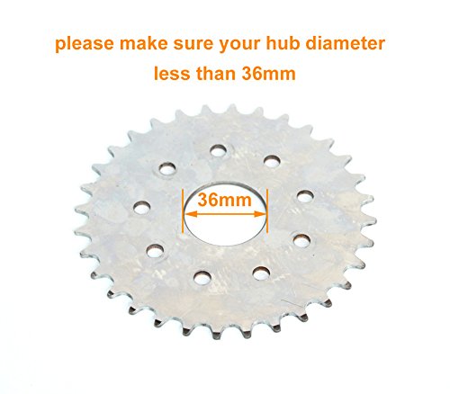 L-faster 250W Electric Conversion Kit for Common Bike Left Chain Drive Customized for Electric Geared Bicycle Derailleur（¨Thumb Kit）