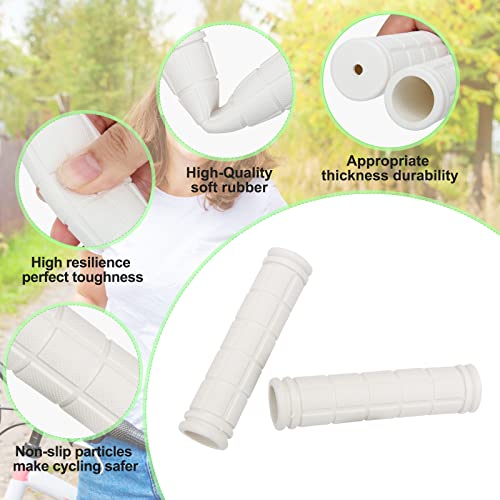 Coolrunner Bike Handlebar Grips, Bicycle Grips for Kids Girls Boys, Non-Slip Rubber Mushroom Grips for Scooter Cruiser Seadoo Tricycle Wheel Chair Mountain Road Urban Foldable Bike MTB BMX