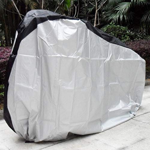 REEHUT Waterproof Outdoor Bike Cover with Lock Hole