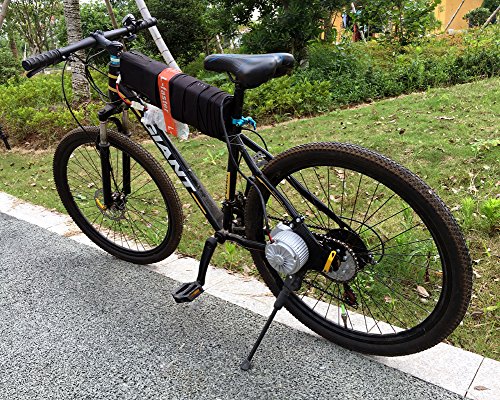 L-faster 250W Electric Conversion Kit for Common Bike Left Chain Drive Customized for Electric Geared Bicycle Derailleur（¨Thumb Kit）