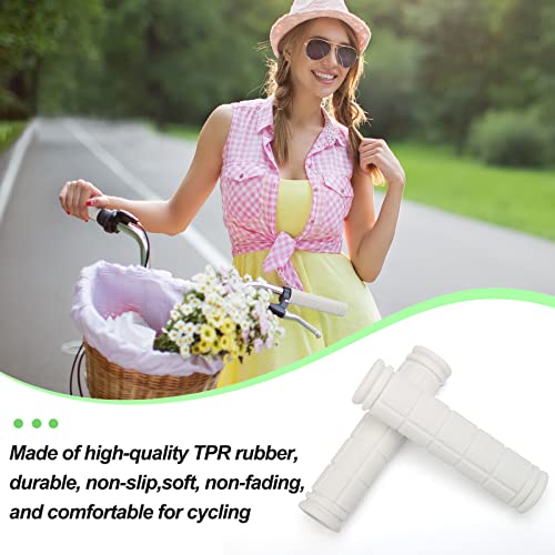 Coolrunner Bike Handlebar Grips, Bicycle Grips for Kids Girls Boys, Non-Slip Rubber Mushroom Grips for Scooter Cruiser Seadoo Tricycle Wheel Chair Mountain Road Urban Foldable Bike MTB BMX