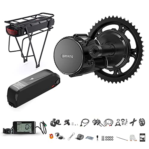 BAFANG 52V 1000W Mid Drive Kit Ebike Motor with LCD Display Mid Drive Electric Bike Conversion Kits (No Battery)