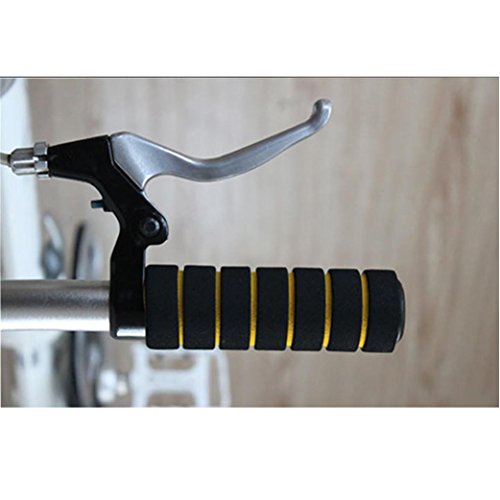 Christmas Hot Sale!!!Kacowpper Bike Handlebar Grips 1pair Racing Bicycle Motorcycle Handle Bar Foam Sponge Grip Cover Non-Slip Handle Grip