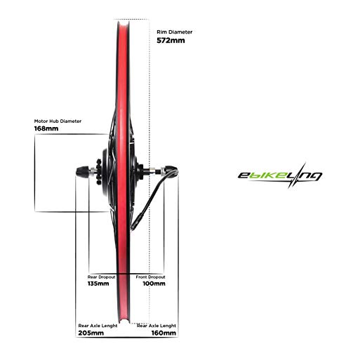 EBIKELING Waterproof Ebike Conversion Kit with Battery