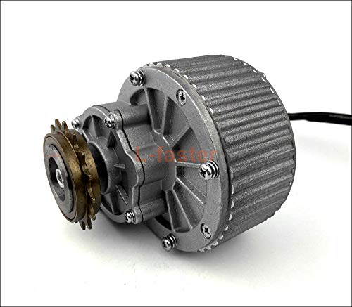 L-faster 450W Newest Electric Bike Left Drive Conversion Kit Can Fit Most of Common Bicycle Use Spoke Sprocket Chain Drive for City Bike(24V Thumb Kit)