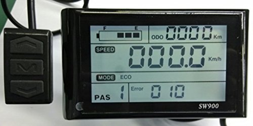 NBpower 72V SW900 LCD Display Used for E-Bike Kit, Electric Bicycle Conversion kit, Electric Bicycle Part & Accessories.
