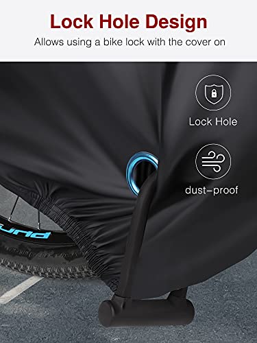 Puroma XL Bike Cover - Rain Sun UV Dust Wind Proof