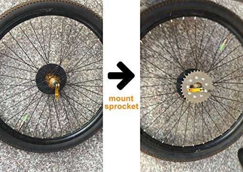 Electric Bike Conversion Kit for Chain Drive Bicycles