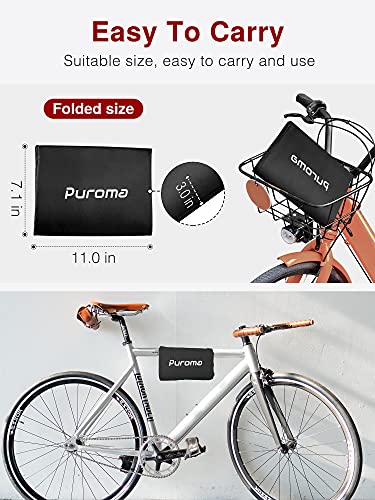 Puroma XL Bike Cover - Rain Sun UV Dust Wind Proof