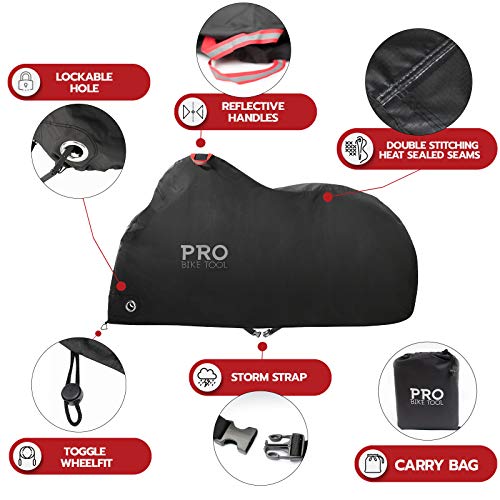 Outdoor Bike Storage Cover - XL for 2 Bikes