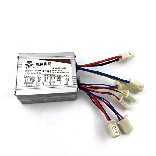 L-faster 24V36V 350W Electric Brush Motor Speed Controller for e-Bike Conversion kit (24V350W)