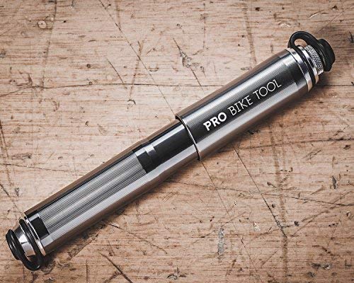 PRO BIKE TOOL Mini Bike Pump Fits Presta and Schrader - High Pressure PSI - Reliable, Compact & Light - Best Quality & Performance - Bicycle Tire Pump for Road, Mountain and BMX Bikes