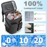 Insulated Cooler Backpack for Camping and Travel