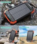 BLAVOR 10,000mAh Solar Power Bank and Charger