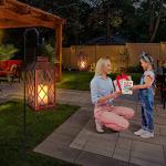 2 Pack Solar Lanterns - Waterproof LED Candle Lights