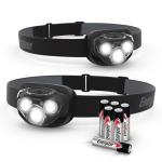 Energizer LED Headlamp PRO 2-Pack – Waterproof, Bright Lights