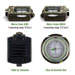 Eyeskey Tactical Waterproof Survival Compass with Pouch