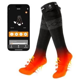 Heated Smart Socks for Winter Activities