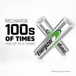 Energizer Power Plus Rechargeable AA Batteries (4 Pack)