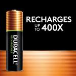 Duracell Rechargeable AA Batteries - 4 Pack