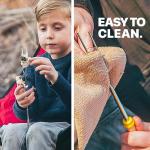 MalloMe 32" S'mores Sticks for Campfire Fun