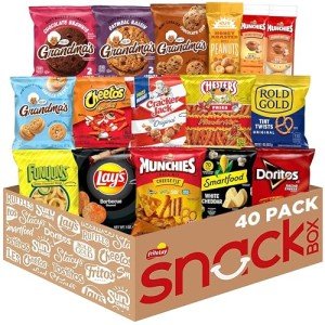 Ultimate Snack Basket: Chips, Cookies, and Treats