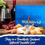 Gourmet Cheese Gift Basket for Food Lovers