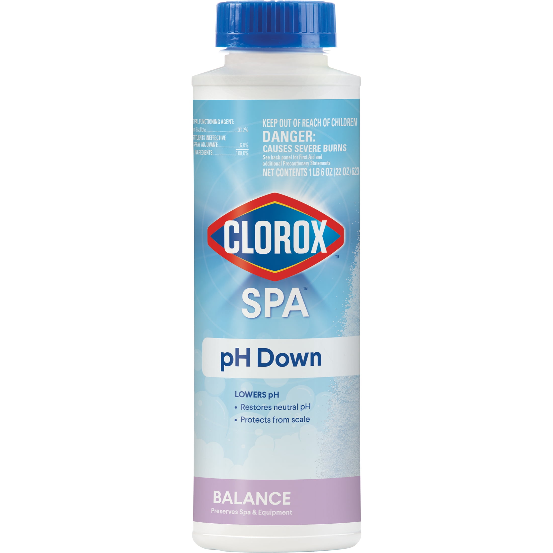Clorox Spa pH Down Decreaser, 22oz