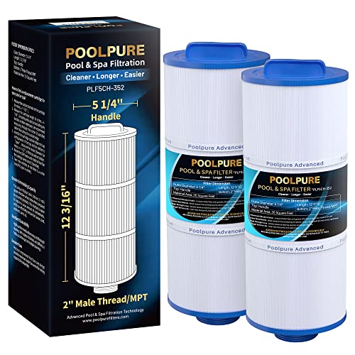 Spa Filter Replacement, Fits Multiple Models, 2-Pack