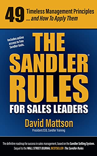 The Sandler Rules for Sales Leaders from 