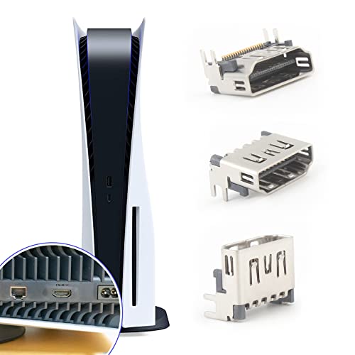 3-Pack HDMI Connectors for Sony PlayStation 5