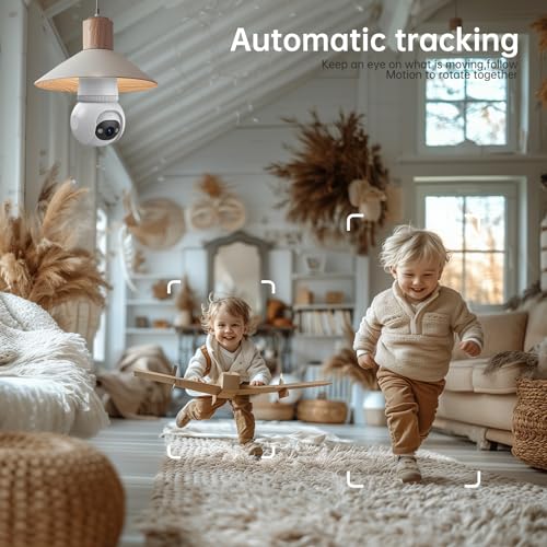 HEDNIC 2K Wireless Outdoor Light Bulb Camera