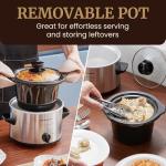 Elite Gourmet MST-250XS Adjustable Temp Slow Cooker