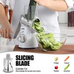 Geedel Rotary Cheese and Vegetable Grater Slicer