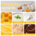 OOKUU Semi-Automatic Stainless Steel Egg Whisk