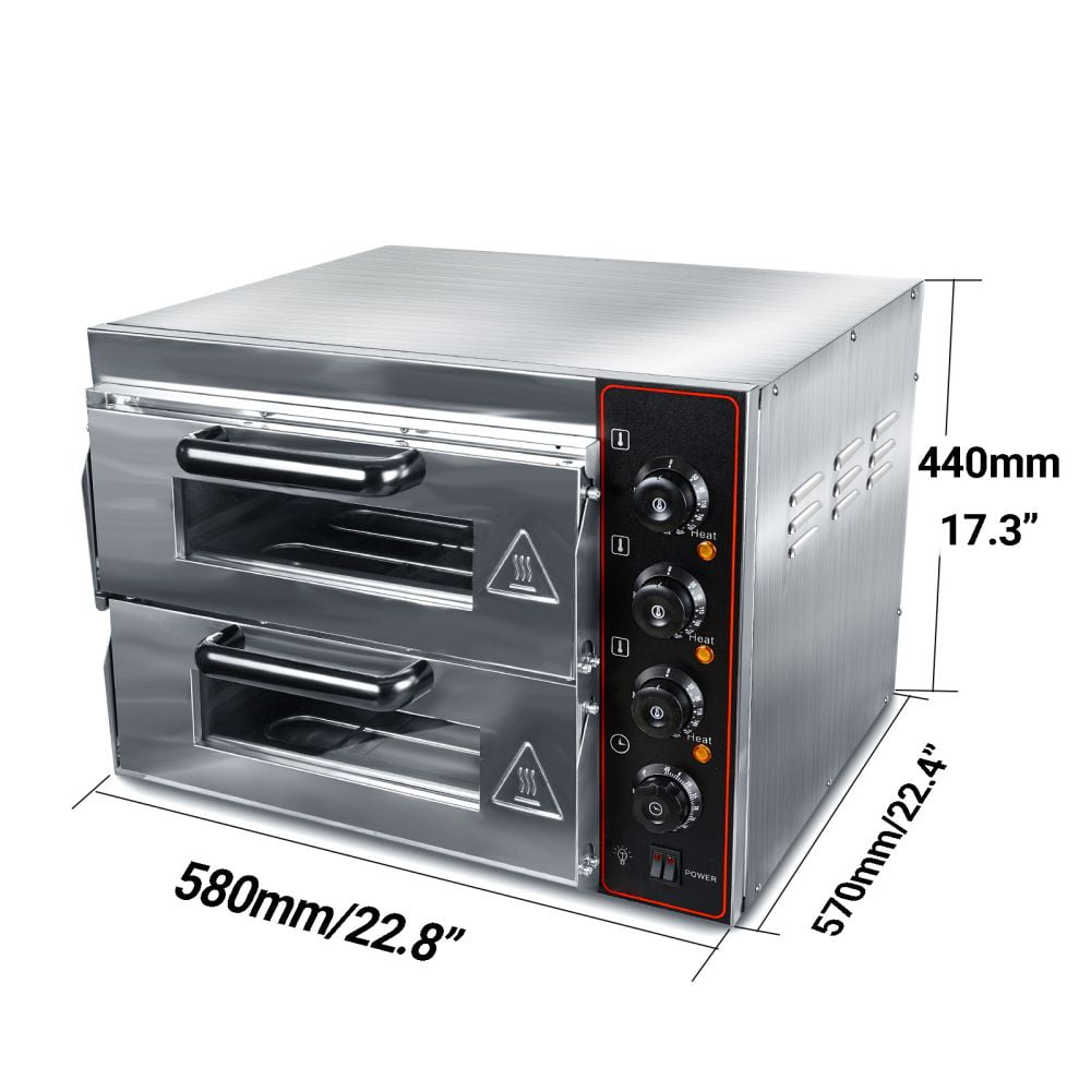 ZXMT 40L Double Layer Pizza Oven and Toaster