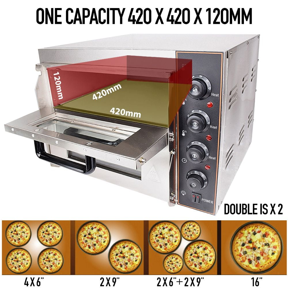 ZXMT 40L Double Layer Pizza Oven and Toaster
