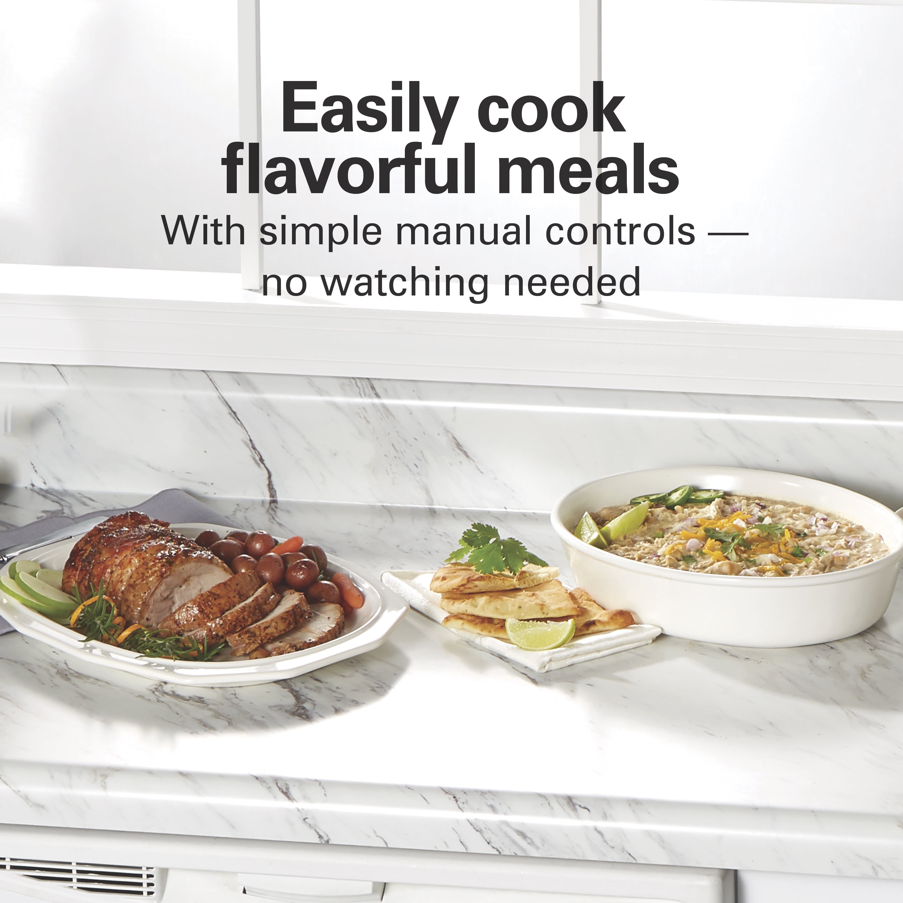 Hamilton Beach 8 Quart Slow Cooker, Black