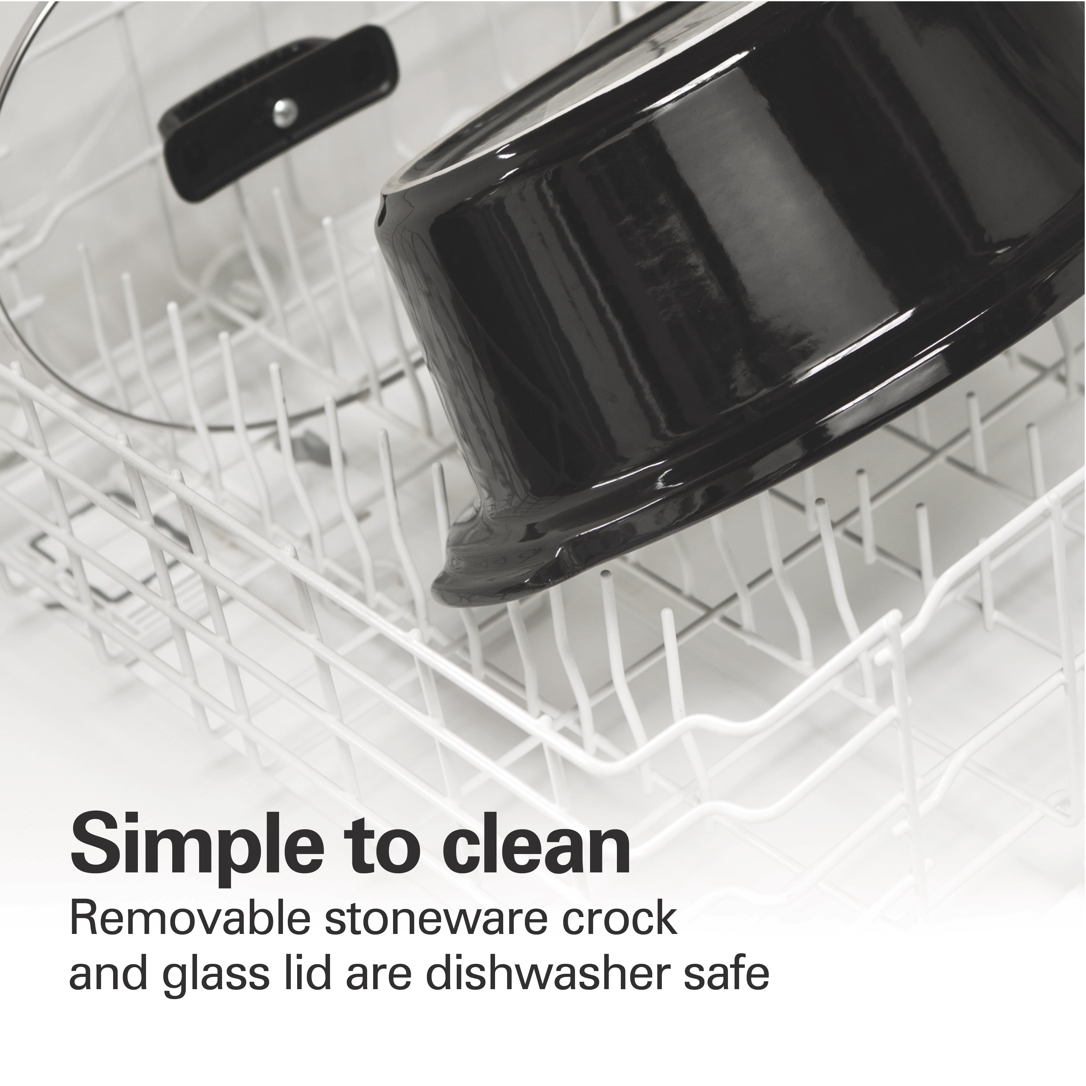 Hamilton Beach 8 Quart Slow Cooker, Black