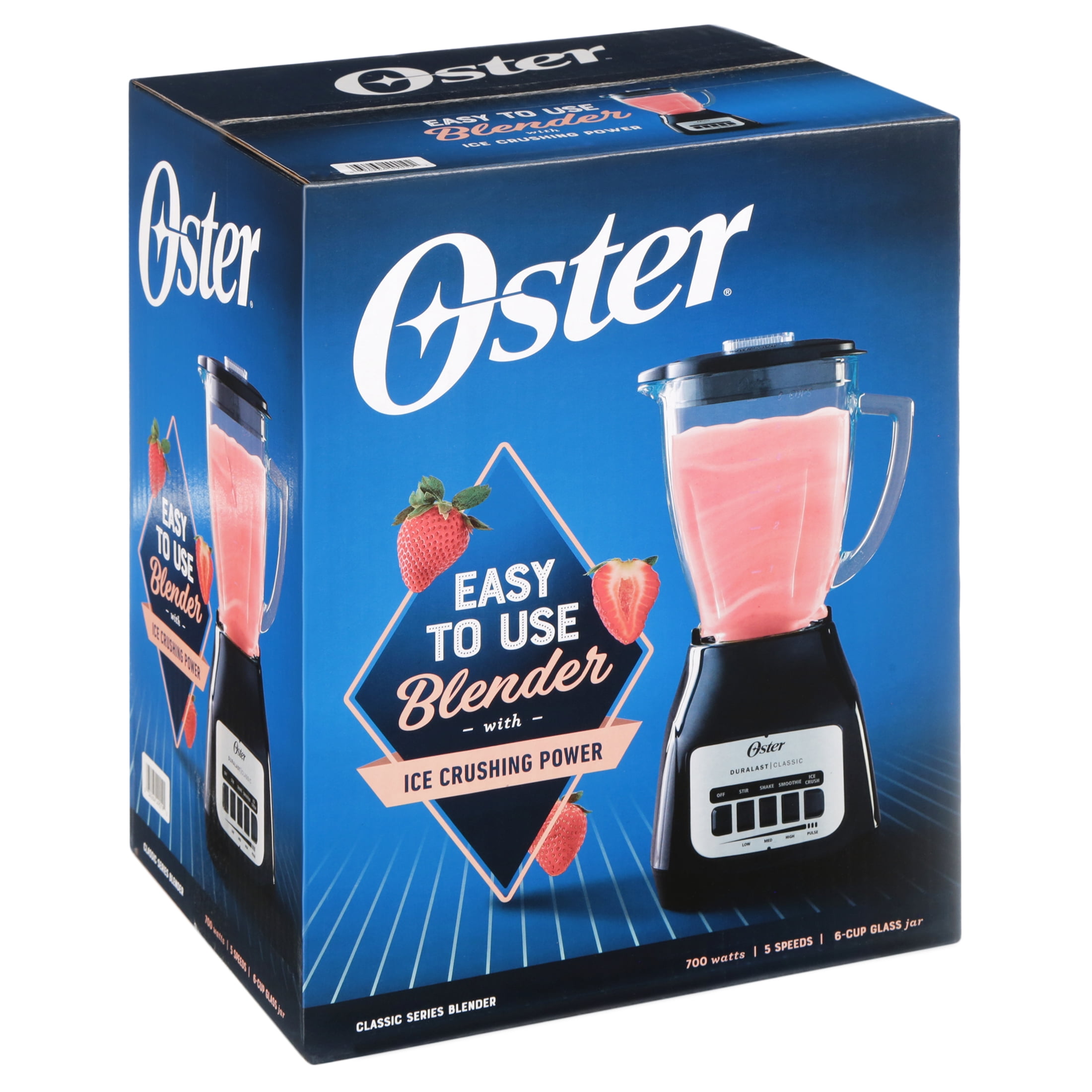 Oster Blender with 5 Speeds and 6-Cup Jar